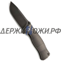 Нож SR-1 Titanium Black Frame Black Blade Lion Steel складной L/SR1 BB